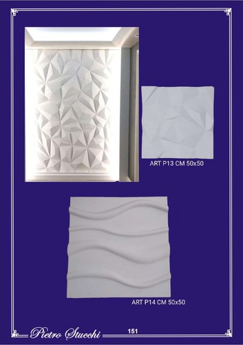 Pannelli gesso misure - 3d,