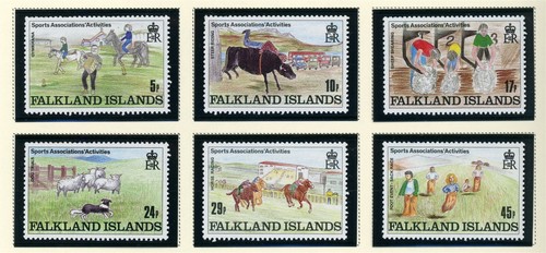 Isole falkland scott 505 510 - falkland, #505-510