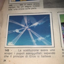 FIGURINA N.143 DALTANIOUS  ALBUM PANINI 1981 ORIGINALE OTTIMA DA RECUPERO