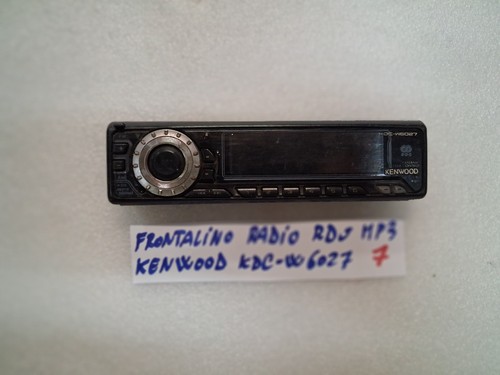 Frontalino radio kenwood - frontalino,