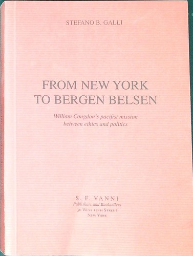 From new york - to, belsen