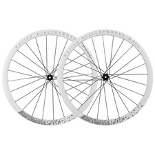 700C Set Ruote Freno a Disco Strada Alluminio Ruota Cricchetto 36T 6 Pawls Ruote Bici