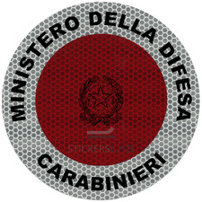 Adesivo per paletta Forze Armate e/o di Polizia rifrangente classe III° - CARABI