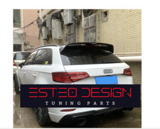 SPOILER POSTERIORE AUDI A3,S3 HATCHBACK 2014-2018 IN PLASTICA(ABS) NERO LUCIDO