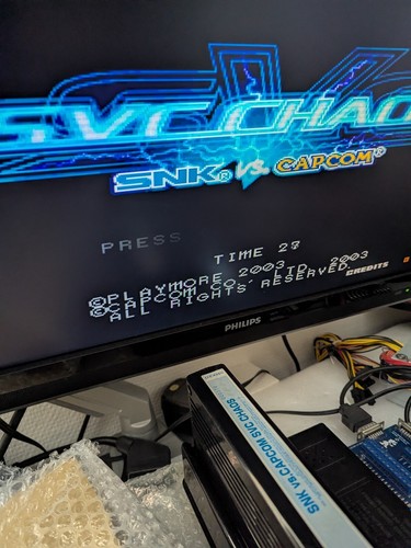 Snk capcom svc chaos mvs - vs,