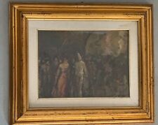 Dipinto ad olio su tavoletta