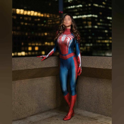 Costume cosplay donna ragno