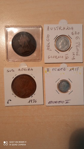 Lotto monete colonie - 4,