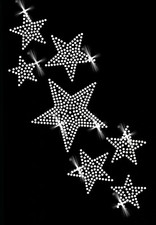 Strass immagine stirare - strass, da