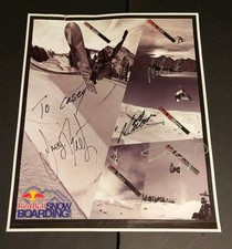 Poster red bull snowboard - red,
