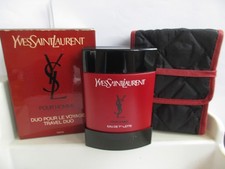 Yves Saint Laurent Pour Homme Travel Duo Set 75ml EdT & 75ml Gel Capelli Corpo! Raro