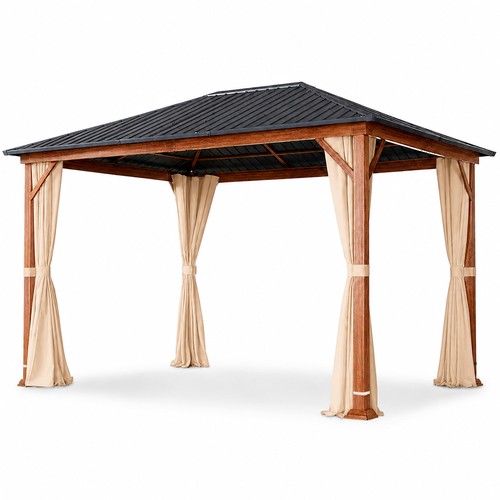 Gazebo 3x4 metri con tende