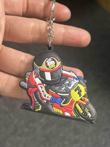 Barry sheene duck rubber - sheene,