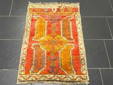 Antico tappeto anatolico Ushak - 19° Secolo -  cm. 90 x 60