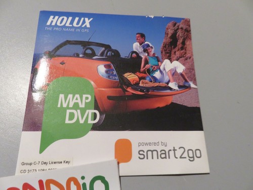 Holux map dvd - smart2go, key
