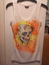 MET  Top Bianco Teschio  TG S