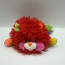 Peluche puffling rosso giallo