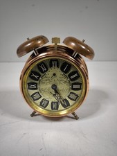 Orologio Alarm In Rame Vintage