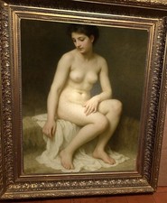 Quadro olio su tela, William