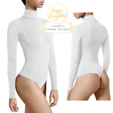 BODY A COLLO ALTO STRINGATO Di