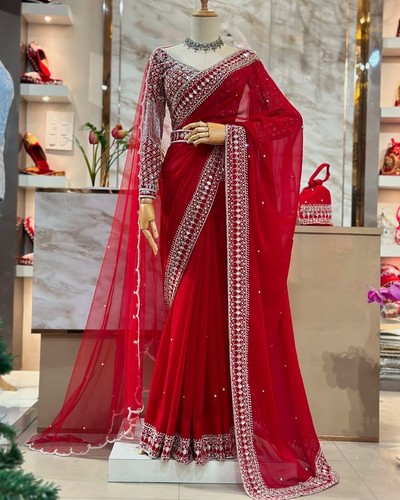 Camicetta sari pesante stile