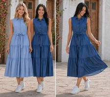 Abito estivo donna blu