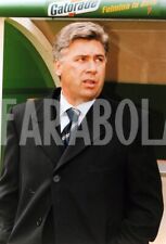 Foto Vintage Calcio Juventus Ancelotti Panchina 1998/1999 stampa 22x15 cm