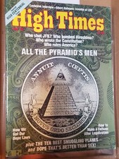 HIGH TIMES THE PYRAMID PLAN VINTAGE JULY 1976 MARIJUANA MAGAZINE WEED 420 N/M