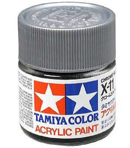 Tamiya x11 cromo silver - x11,