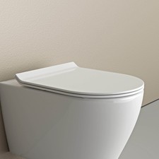 Sedile WC piatto ambra