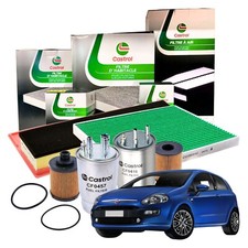 Kit tagliando completo castrol - kit,
