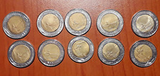 Lotto monete 500 - di, 10