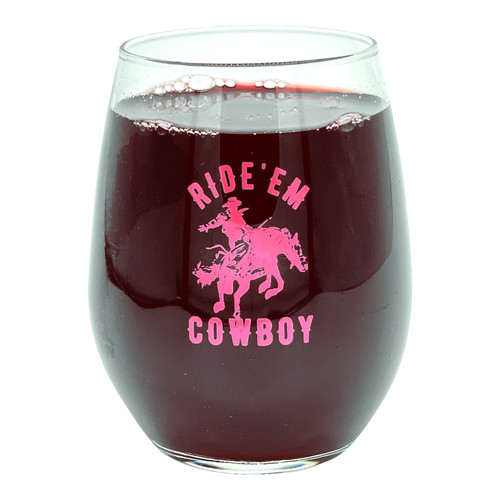Bicchiere vino ride em - da,