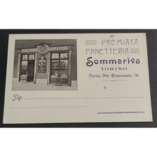 Cartolina Torino - Premiata Panetteria Sommariva