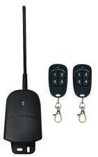 KIT per cancello Ricevitore da esterno 2CH 433.92Mhz 2 telecomandi