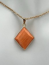 18kt Gold Natural Red-Orange