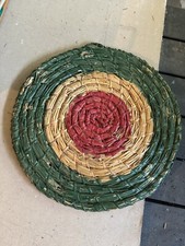 BERSAGLIO FRECCE PAGLIA INTRECCIATO VINTAGE