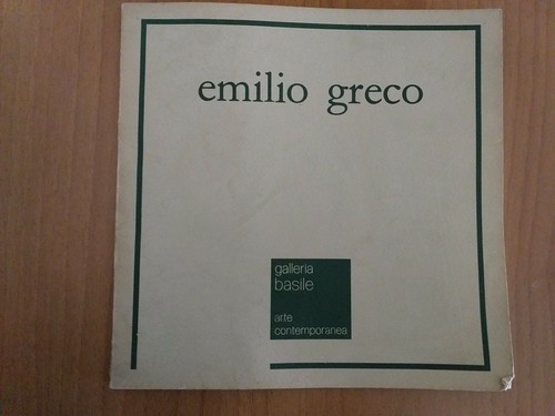 Libro emilio greco - emilio, galleria