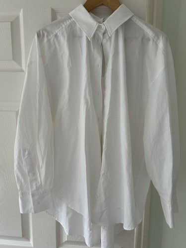 Camicia zara bianca cotone - bianca,