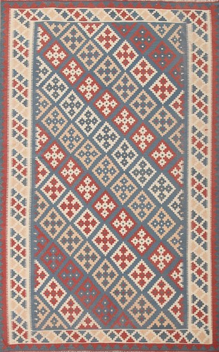 Tappeto kilim geometrico 7x11 - tappeto,