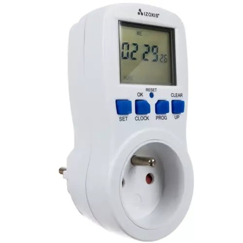 Presa elettrica con timer - con,