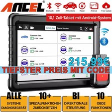2025 ANCEL X6 dispositivo diagnostico auto professionale TUTTO IL SISTEMA auto OBD2 scanner TPMS DPF EPB