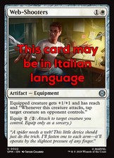 MTG 4x WEB-SHOOTERS EXC - SPARA-RAGNATELE 22 - SPM - MAGIC