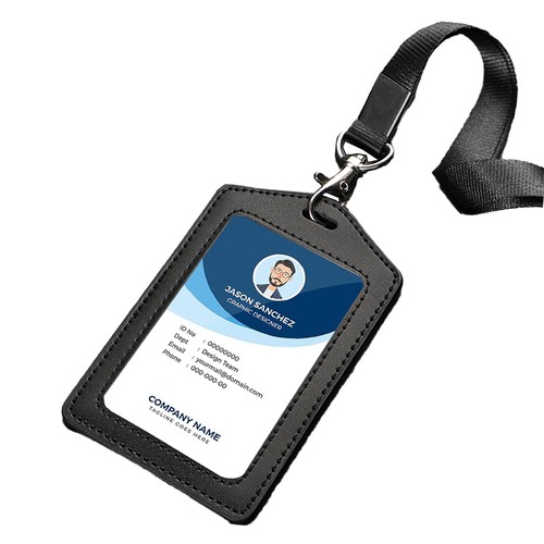 Set porta badge - set,