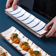  Piatti Da Portata Vassoio Per Sushi Di Piatto Alimentare in Ceramica