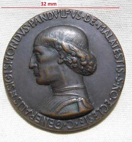 Medaglia sigismondo pandolfo - medaglia,