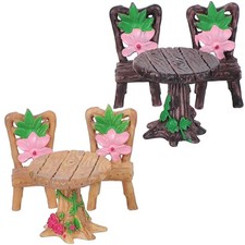 2 Set Mini Sedia Tavolo