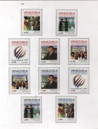 Venezuela 1997 scott - 1997;, 1582