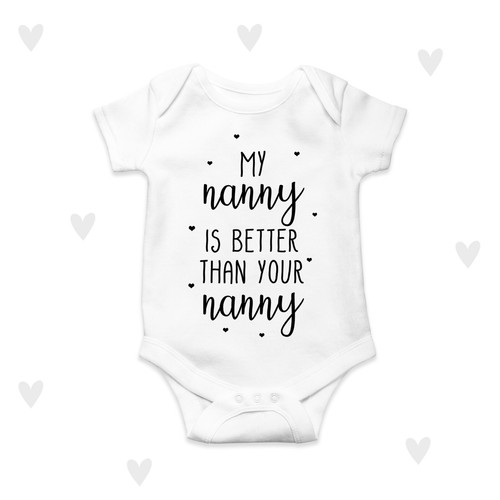 Body neonato personalizzato