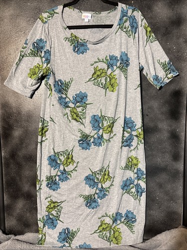 Abito lularoe 2xl blu verde - lularoe,